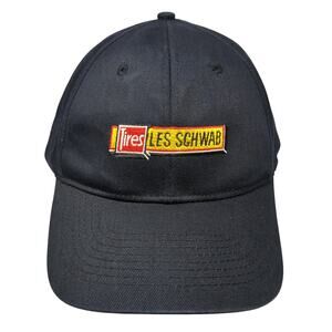 Tires Les Schwab Snapback Cap Black One Size Adjustable 6 Panel GO USA Quality